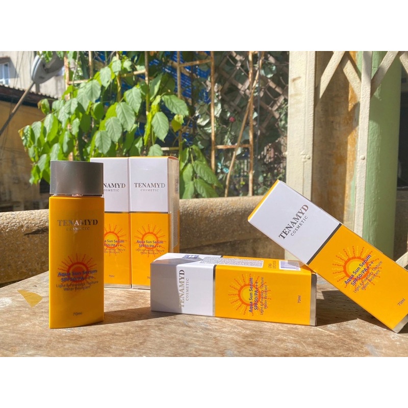 Huyết Thanh Chống Nắng Tenamyd SPF 50 / PA+++ Aqua Sun Serum SPF 50 / PA - Hàng chính hãng