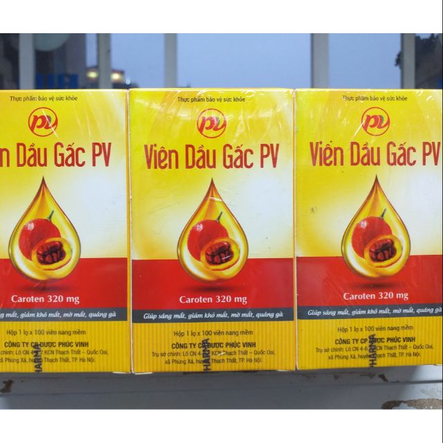 Viên Dầu gấc Phúc Vinh