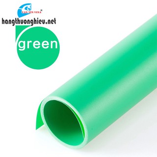 Phông nền chụp ảnh sản phẩm chuyên nghiệp - nhựa PVC xanh lá (1m x 1m)