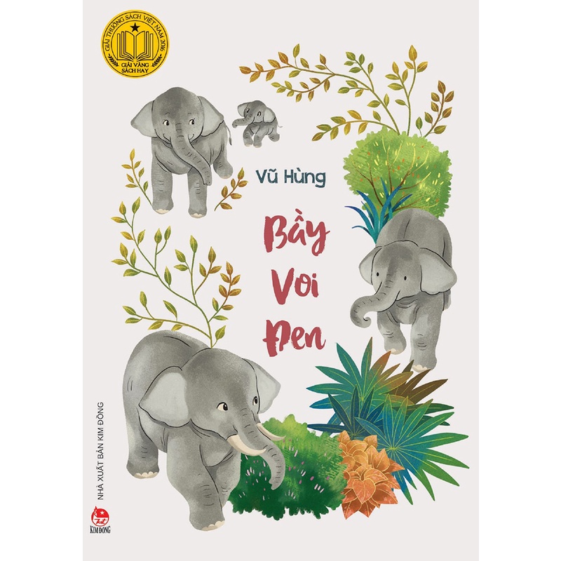 Sách - Bầy voi đen (Kỉ niệm 65 năm NXB Kim Đồng)
