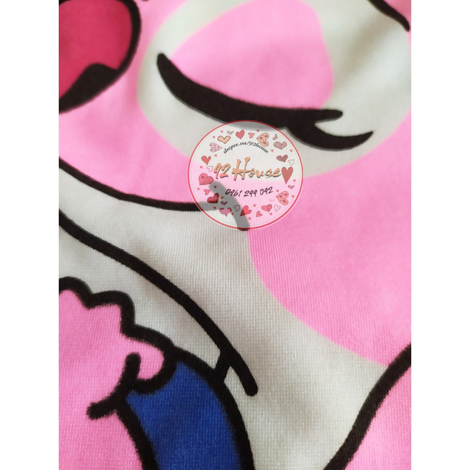 Bộ đùi hoạt hình tay lỡ unisex Stith freesize đồ bộ phom rộng