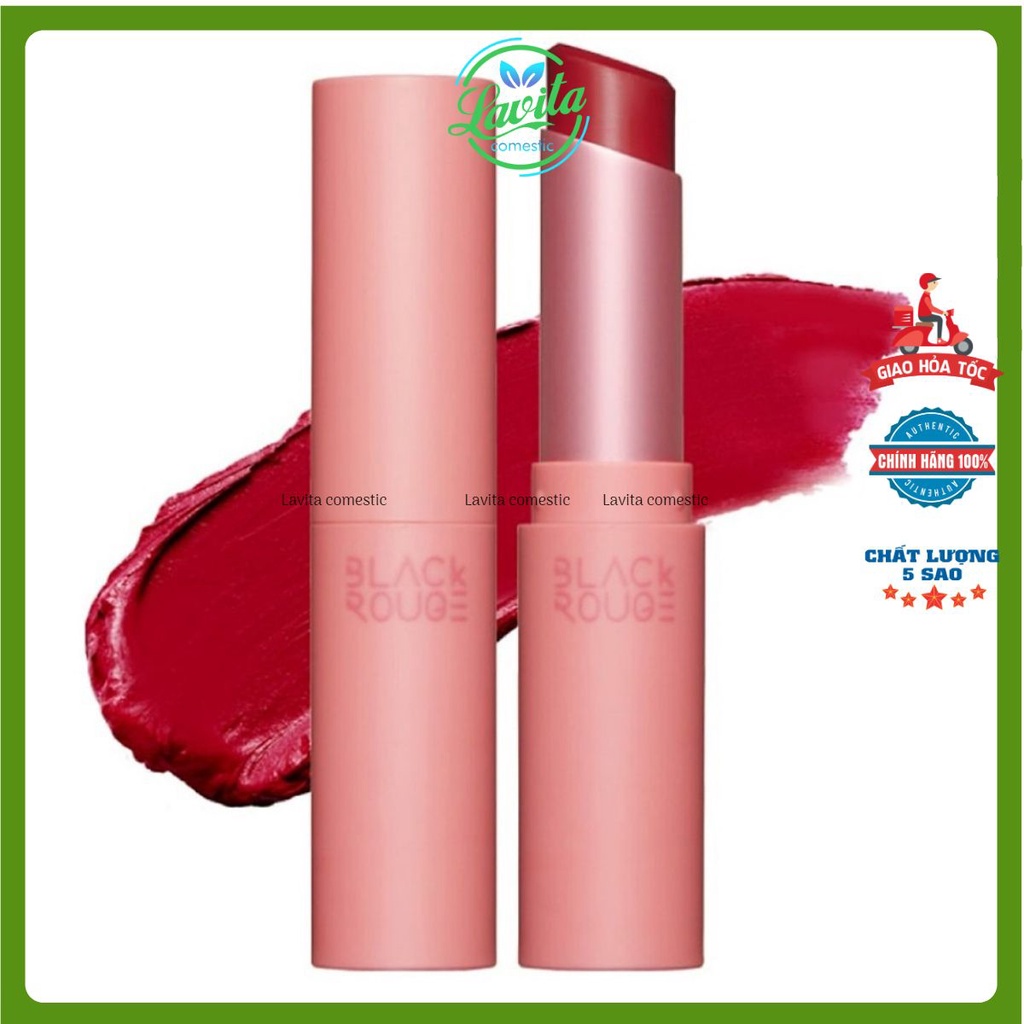 Son Thỏi Siêu Mịn, Siêu Lì Black Rouge Rose Velvet Lipstick