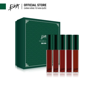 Trọn bộ 5 Son Kem Lì Bbia Last Velvet Lip Tint ASIA EDITION 5g/ thỏi - Bbia Official Store