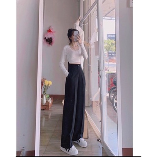  Quần ống rộng 1  nút bigsize  55-90kg  