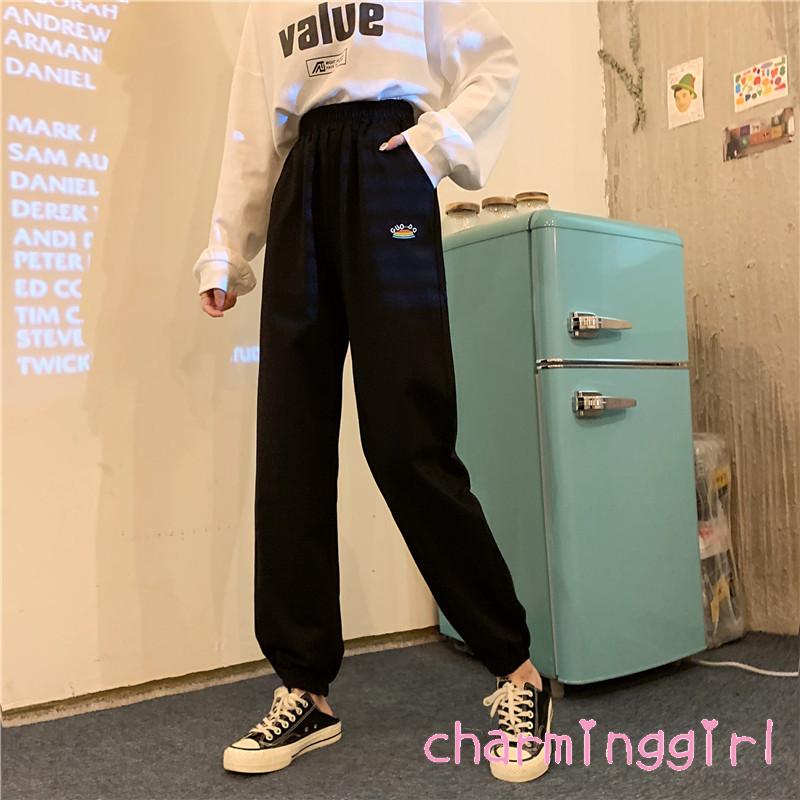 Quần dài thể thao lưng cao thời trang cho nữ