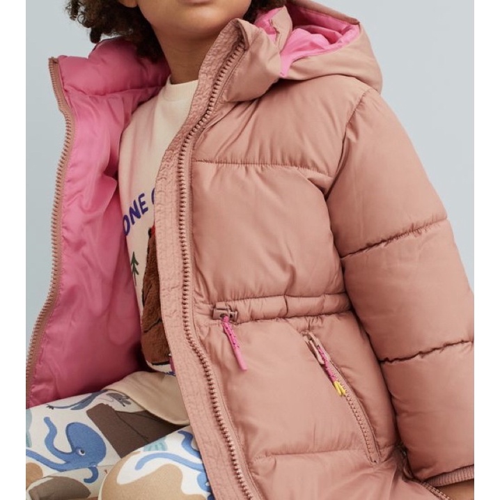 Áo Parka Bé Gái Hồng Be H&amp;M