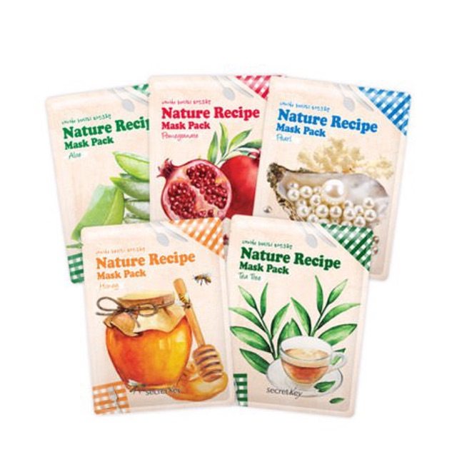 Mặt nạ dưỡng da Secret Key Nature Recipe Mask