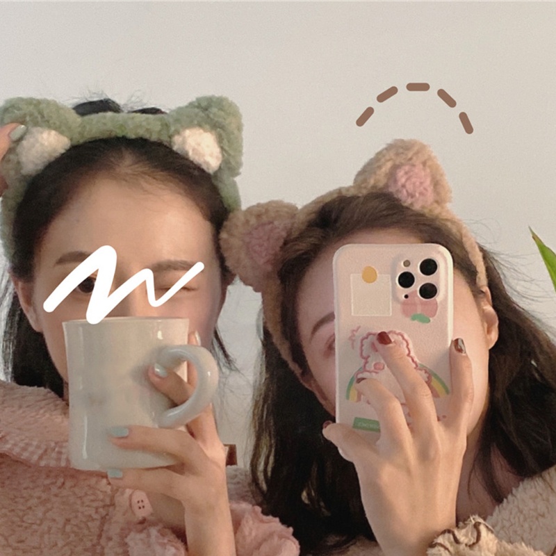 Băng Đô Tai Mèo Hoạt Hình Làm Phụ Kiện Chụp Ảnh