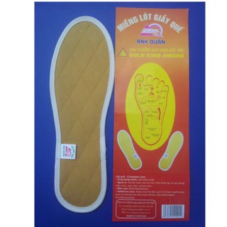 [GIÁ SỈ] Miếng lót Giầy Hương Quế Thấm Hút Khử Mùi Nâng Đỡ Bảo Vệ Chân Chính Hãng  Anh Quân HBB