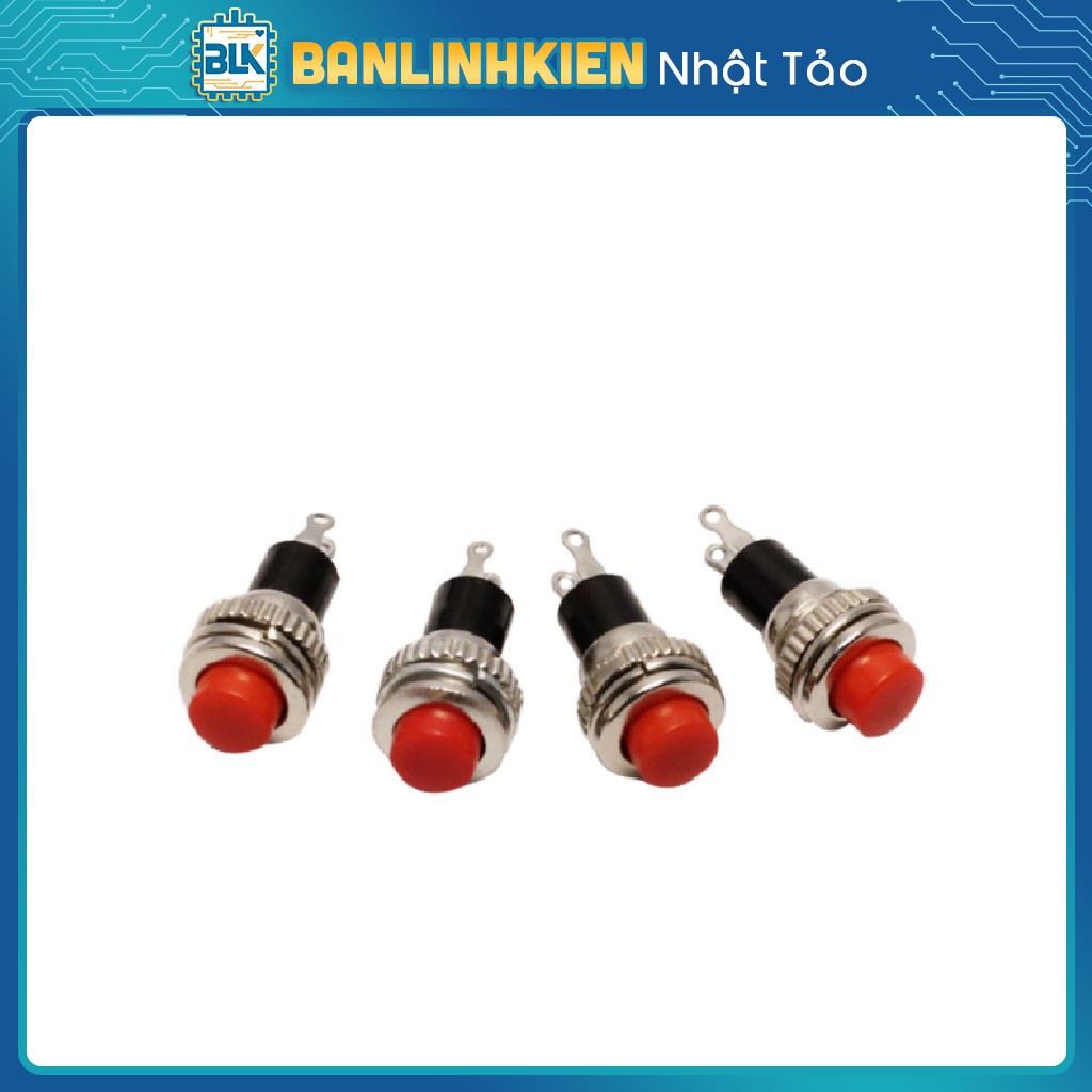 Nút Nhấn Đề 10MM Núm Đỏ