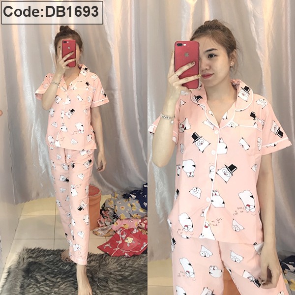 Bộ Pijama Nữ Dài Tay ❤️ Set mặc nhà pijama nữ dài tay SIÊU HOT ❤️