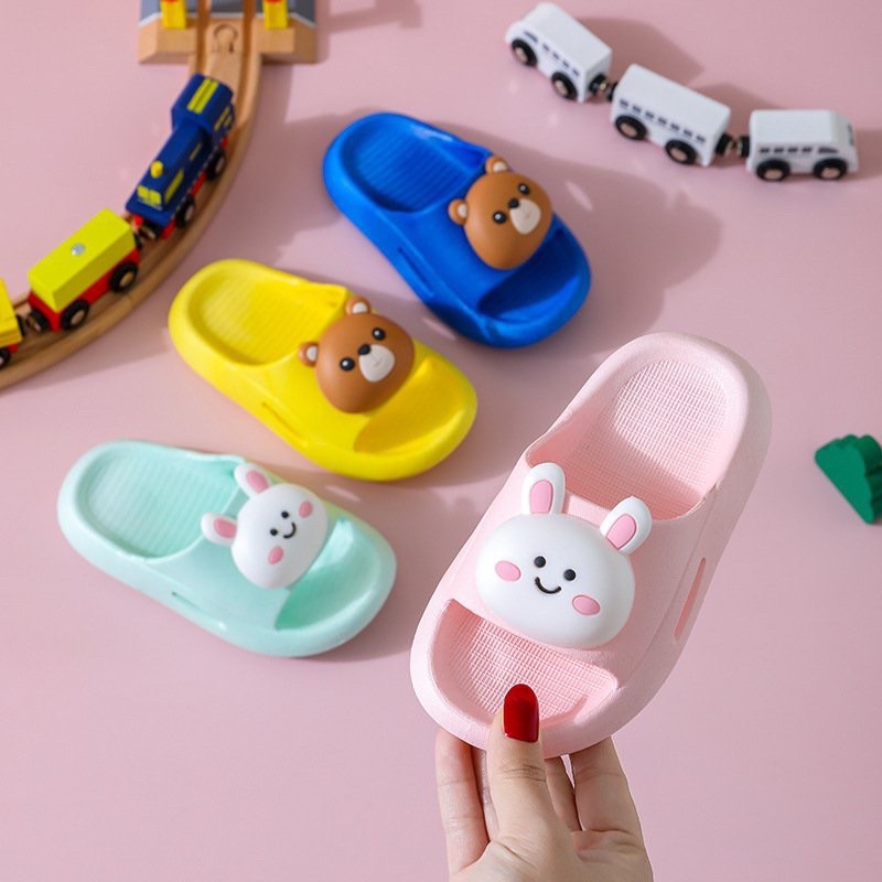 [Xả kho] Dép Hình Thú Cho Bé, Dép Quai Ngang Cho Bé