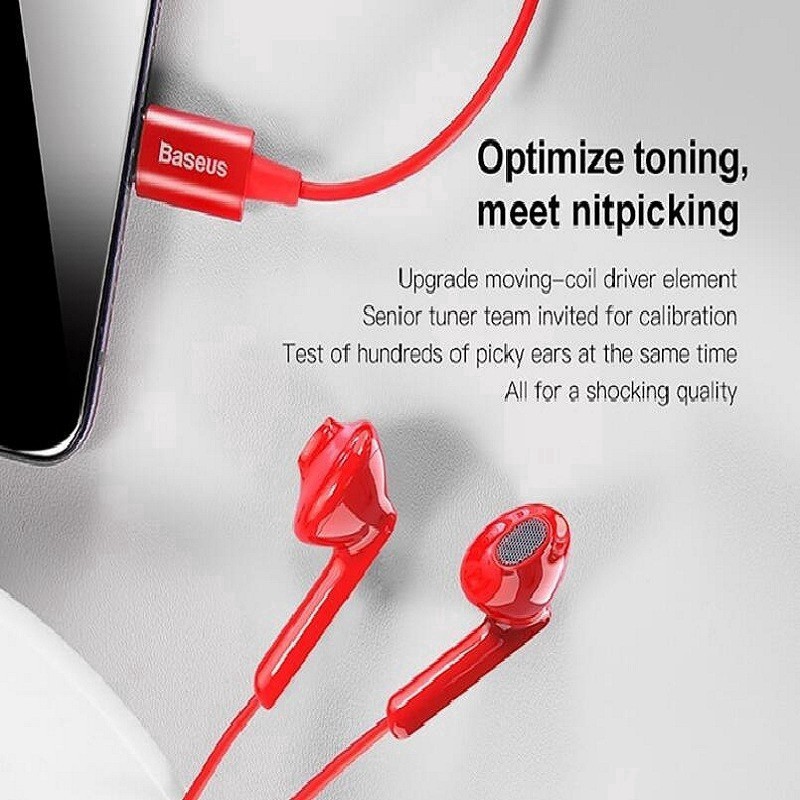 Tai Nghe Giắc Cắm 3.5Mm Hiệu Baseus Ngc16