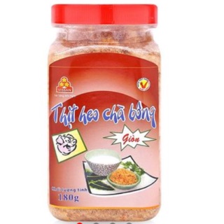 (180g/hộp)Bộ 2 hộp Thịt heo chà bông giòn Vissan ​
