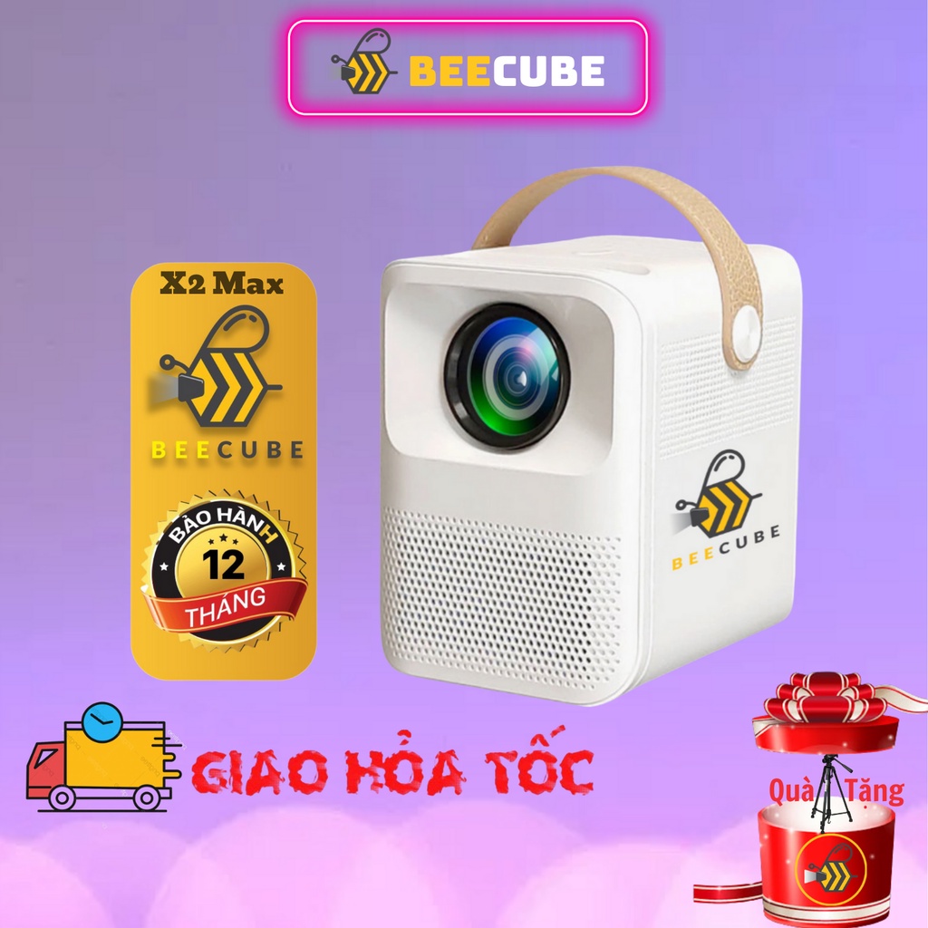 Máy Chiếu Mini BeeCube Chính Hãng, Full HD 1080 Hệ điều hành Android Bảo Hành 12 Tháng