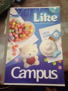vở campus 80 trang Gìt (kẻ ngang )