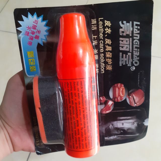Xi nước đánh giày(giày da, áo da, túi xách, ...) dạng xịt - Hàng nhập khẩu