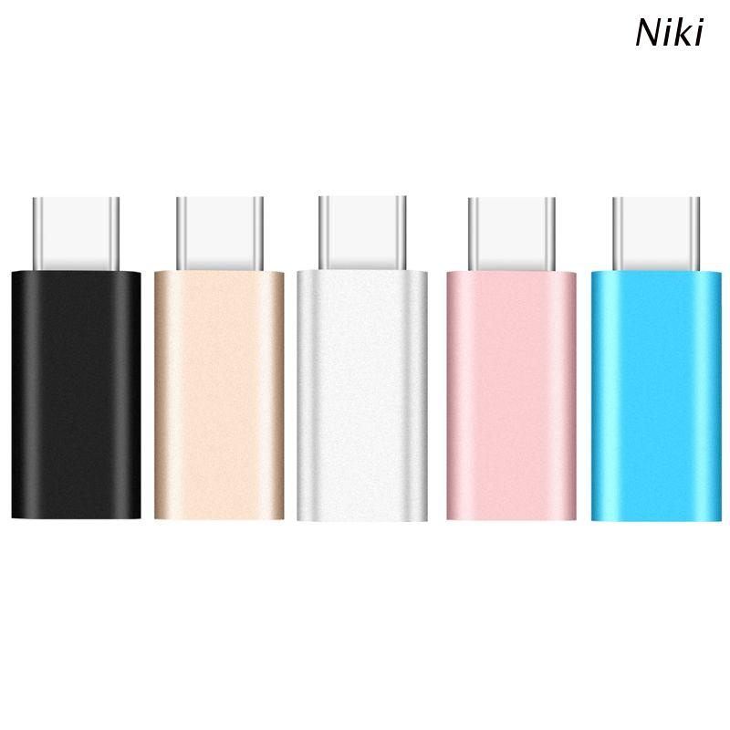 Đầu chuyển đổi đầu 8 Pin sang cổng type C cho Samsung S10 S9 S8 Note 9 8 Xiaomi 9 5 Mix 6 8 Oneplus 3/5/6 Huawei P9 P10 P20 P30 Mate 20/10