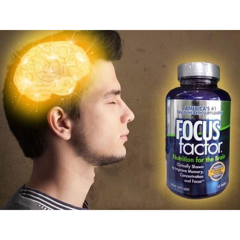 Viên uống bổ não date 7/2025 Focus Factor Nutrition For The Brain - EDS Hàng Mỹ