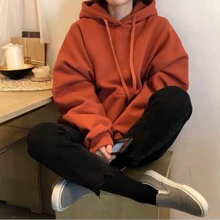 ÁO HOODIE CAM ĐẤT UNISEX - DARK ORANGE HOODIE