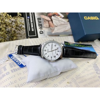 Đồng hồ nam dây da Casio MTP-V006L-7BUDF