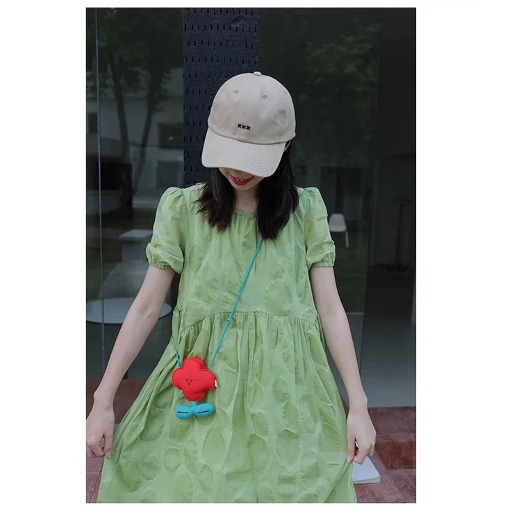 Túi Đeo Chéo Vai Đựng Tiền Xu Son Môi Mini Phong Cách Hàn Quốc