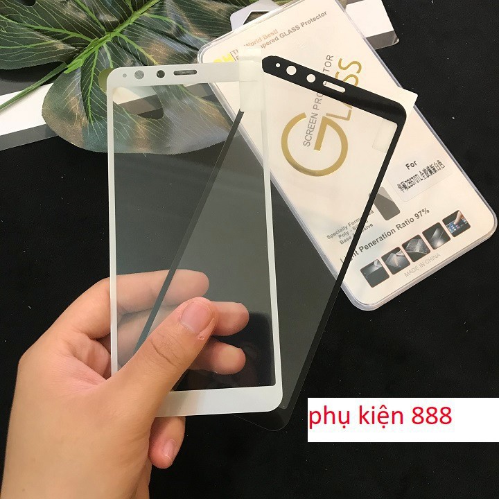 Miếng dán kính cường lực Asus ZenFone Max Plus M1 ZB570TL Full Glass - CL219