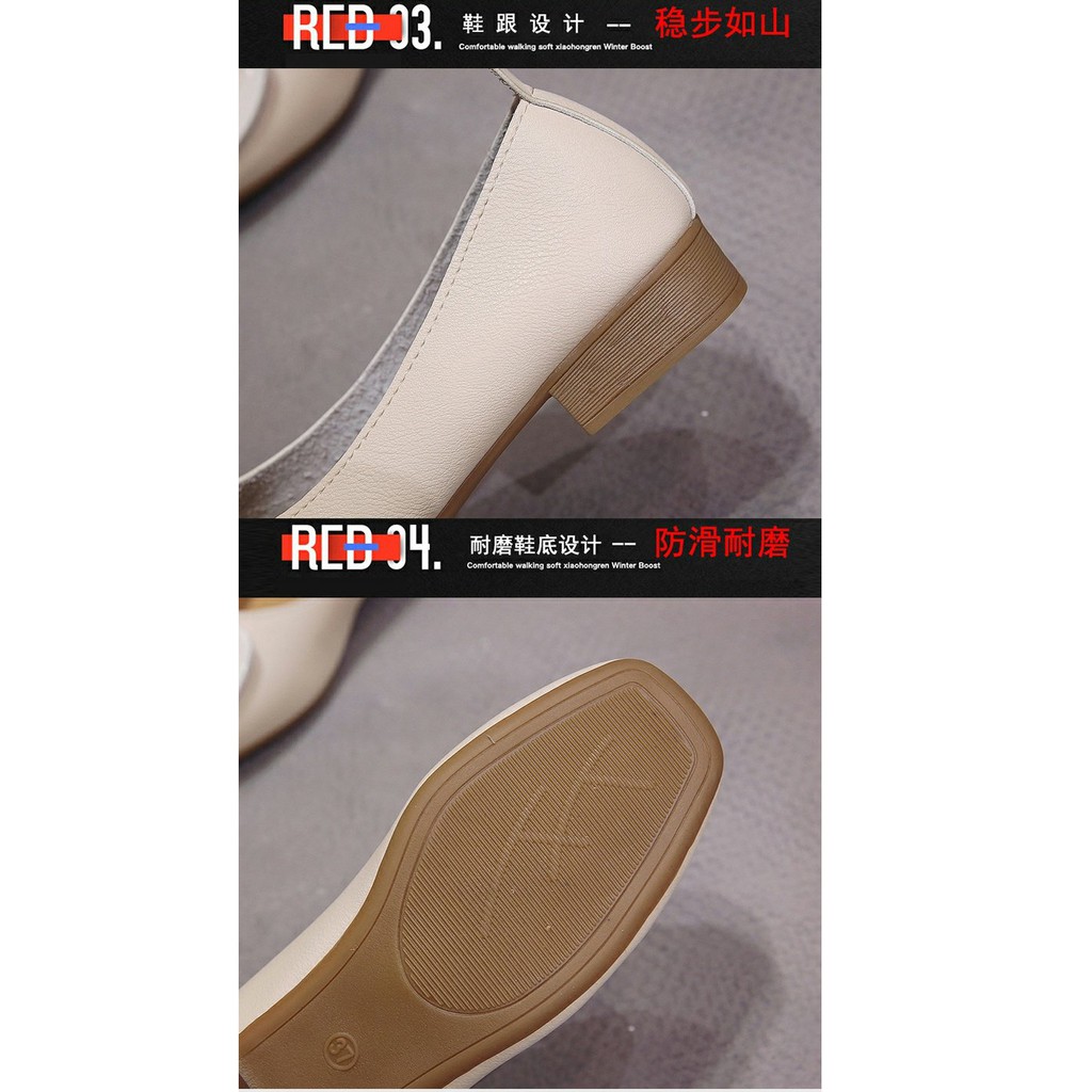 Giày Búp Bê Da Mềm Đế Bằng Thời Trang Xuân Hè 2021 Cho Nữ | BigBuy360 - bigbuy360.vn