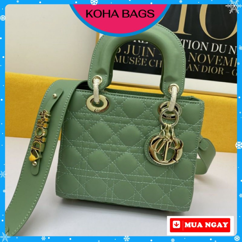Túi xách nữ đẹp hàng hiệu cao cấp đeo vai phong cách thời trang KOHA BAGS size 20 cm Fullbox đầy đủ phụ kiện TD.B80.0508
