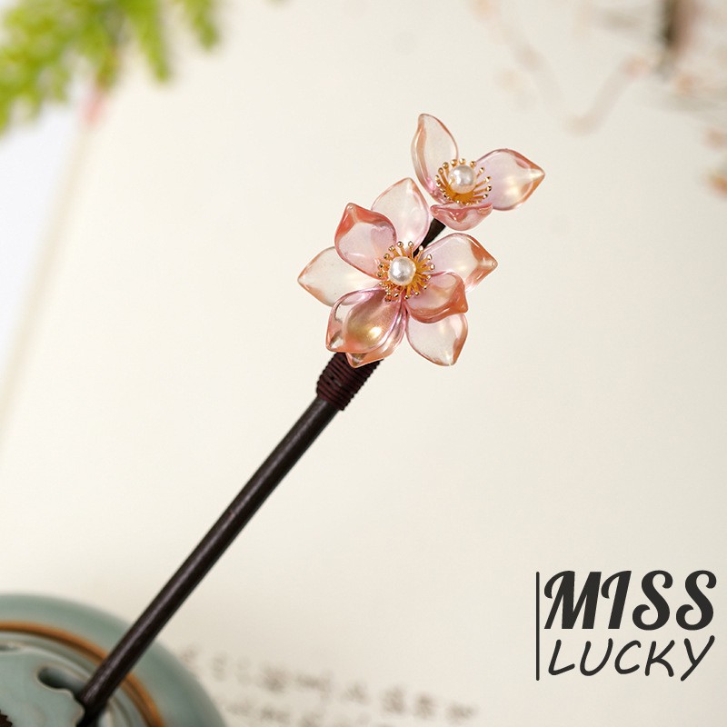 Trâm Cài Tóc Hình Hoa Đính Đá Sang Trọng Dành Cho Nữ