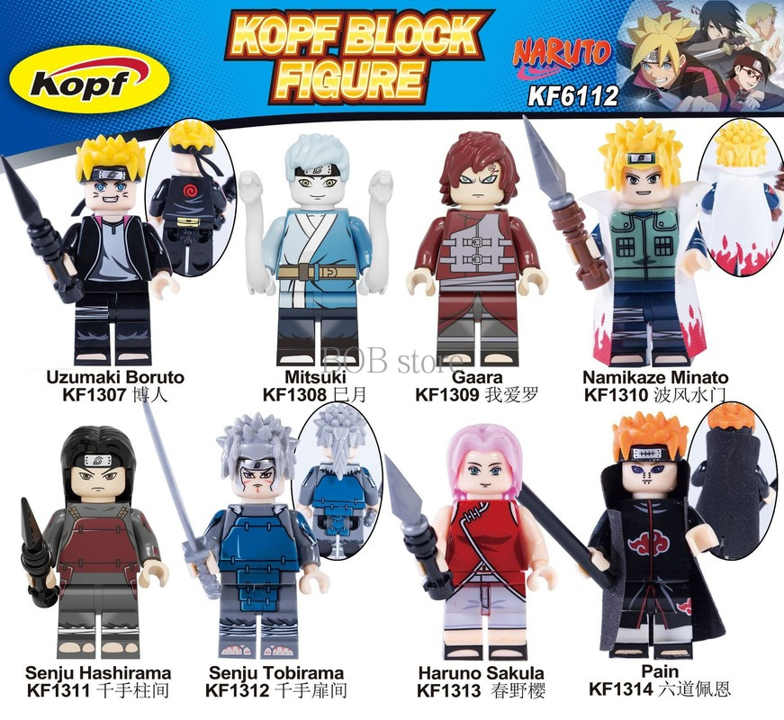 Mô Hình Lắp Ráp Lego Nhân Vật Hoạt Hình Naruto