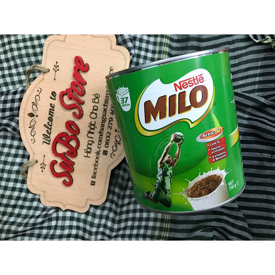 Sữa Milo ÚC 750gr