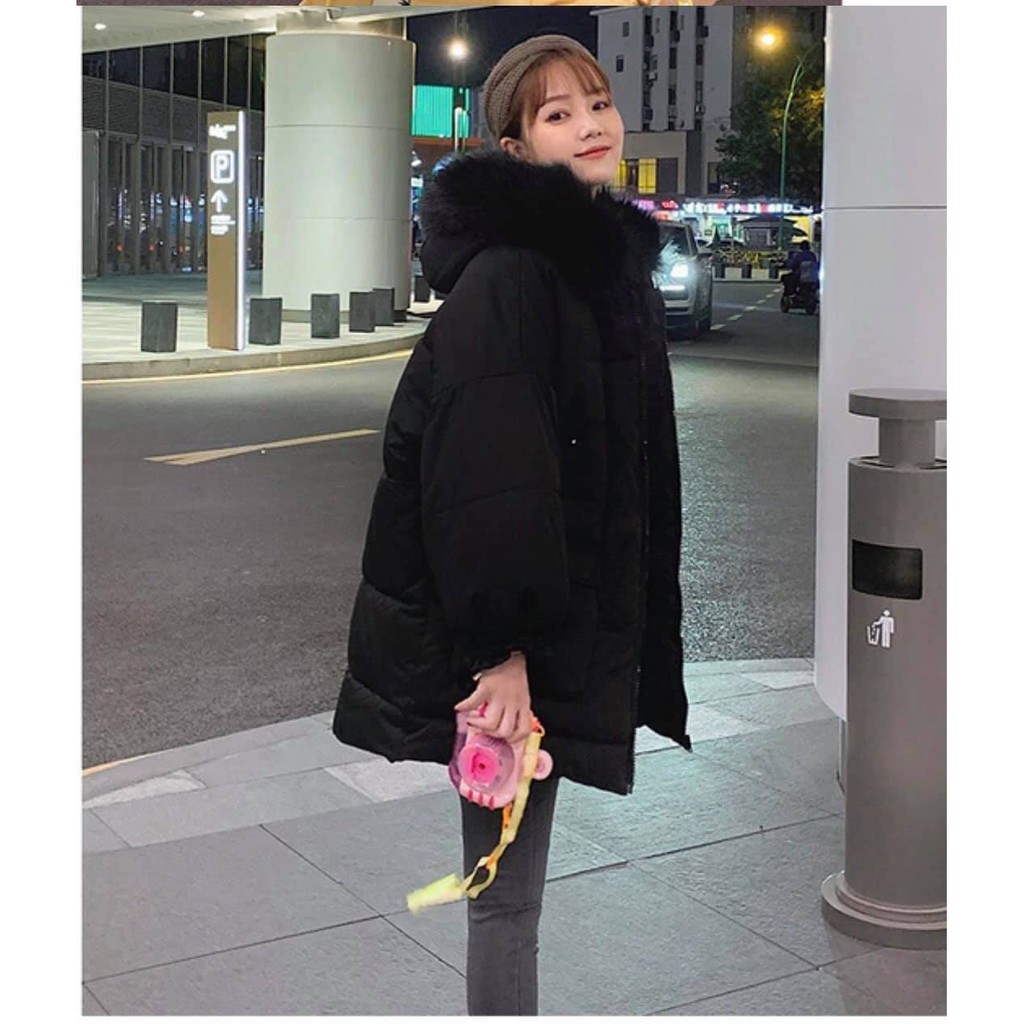 [XẢ KHO]Áo phao mũ lông Hàn Xẻng | BigBuy360 - bigbuy360.vn