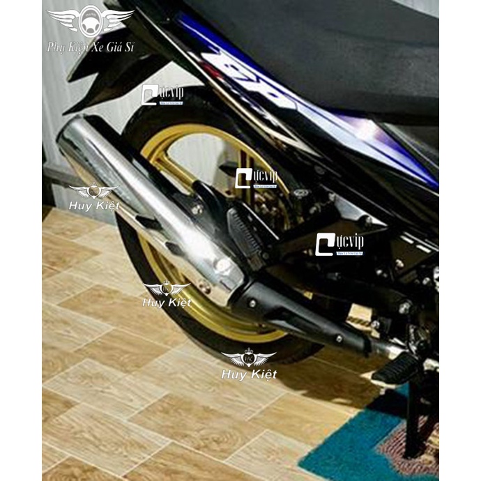 Ốp Che Pô Exciter 2010 (Tặng Kèm Che Cổ Pô Đen) MS5007