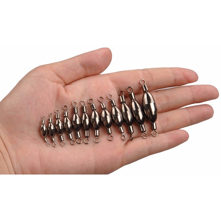 Set 3 chì câu cá bằng đồng