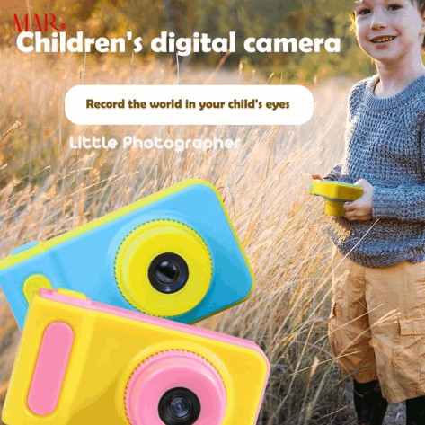Máy ảnh trẻ em kỹ thuật số mini dễ thương thích hợp đi biển,đi chơi,dã ngoại Qùa sinh nhật cho bé ngôn ngữ tiếng | BigBuy360 - bigbuy360.vn