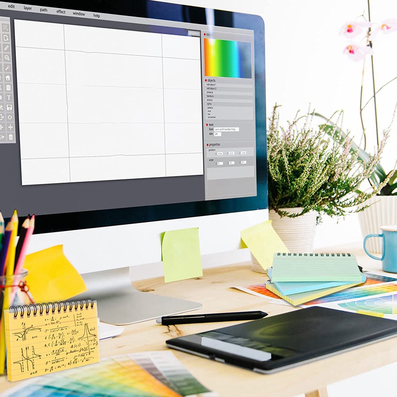 Bộ 18 Thẻ Chỉ Số Học Tập Bằng Pvc Trong Suốt 3X5 Inch Với 6 Màu Khác Nhau