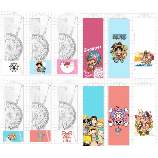 Bộ eke thước kẻ one piece EKI23 chopper bộ eke cute bộ eke dễ thương