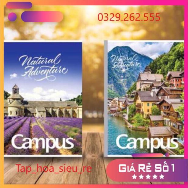 (Rẻ Vô địch) Vở campus 200trang có chấm