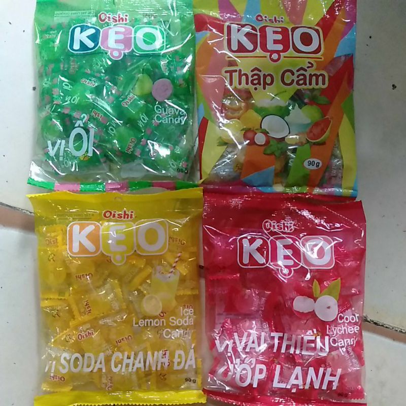 Kẹo Oishi nhiều vị