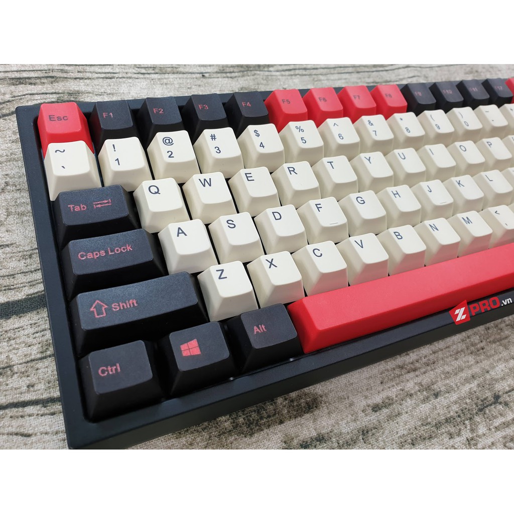 Bộ Keycap PBT Hero 84 Phím  dùng gắn lên Bàn phím cơ