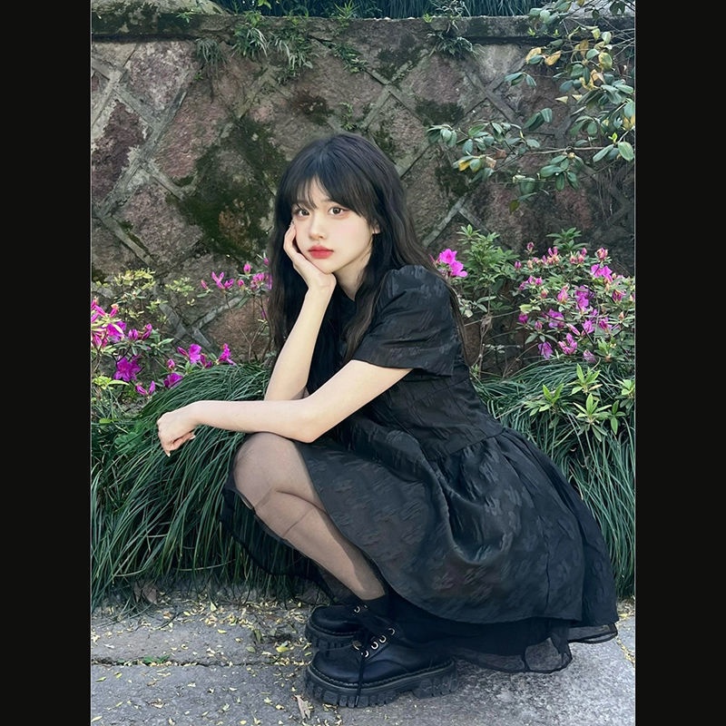 AMOI Đầm Công Chúa Eo Cao Màu Trắng Phong Cách Trung Hoa Mới 2022