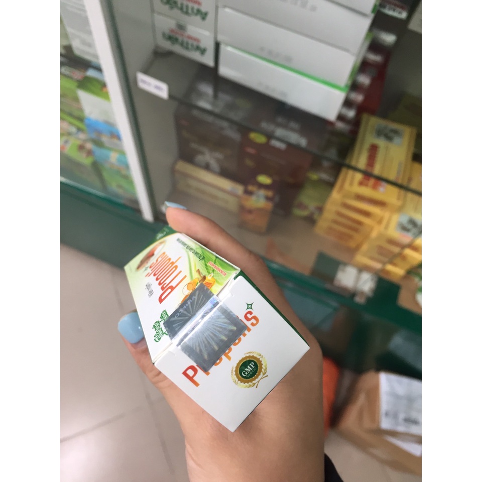 {CHÍNH HÃNG}Viên ngậm Propolis - Hỗ trợ giảm ho, giảm đờm, giảm đau rát họng, khàn tiếng