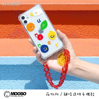 Ốp Điện Thoại Trong Suốt Chống Sốc Họa Tiết Mooso Dễ Thương Cho iphone11pro Xs7Plus