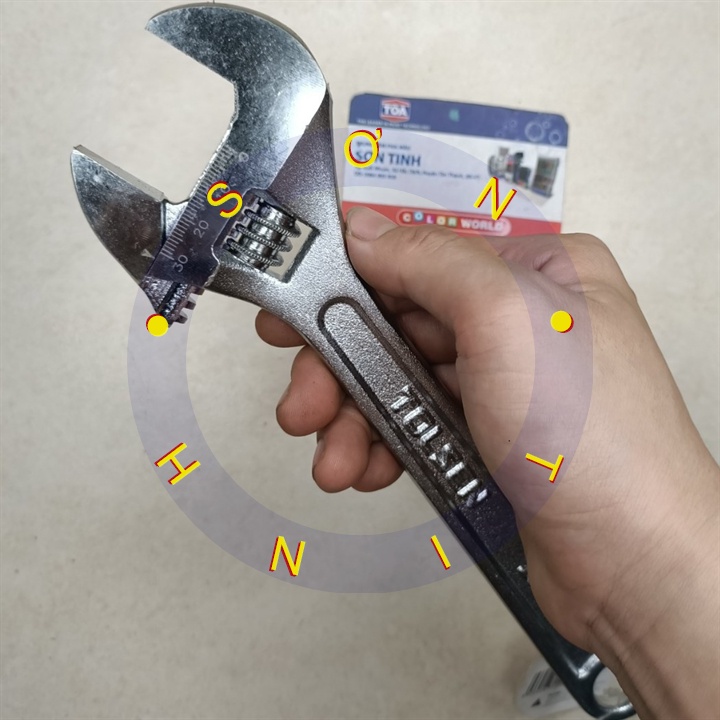 MỎ LẾT CÁN TRƠN 200mm (8&quot;) - 15002 tolsen