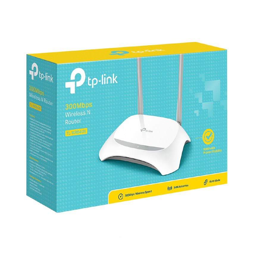 [Chính Hãng TP-Link] - Bộ phát wifi TPlink TL-WR840N Wireless N