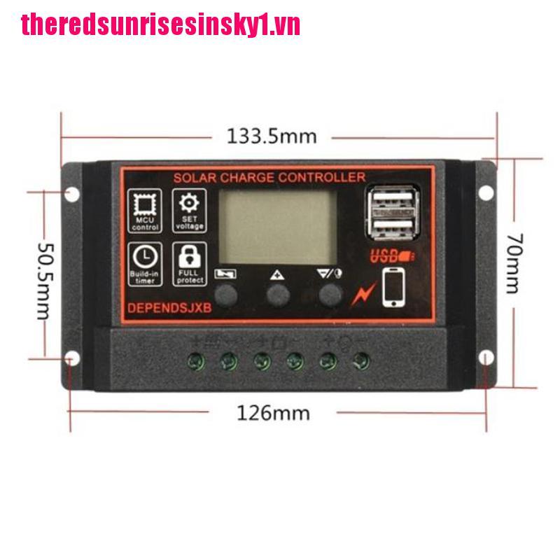 (3C) Bộ Điều Khiển Sạc Năng Lượng Mặt Trời 10a-60a Mppt 12v / 24v | BigBuy360 - bigbuy360.vn