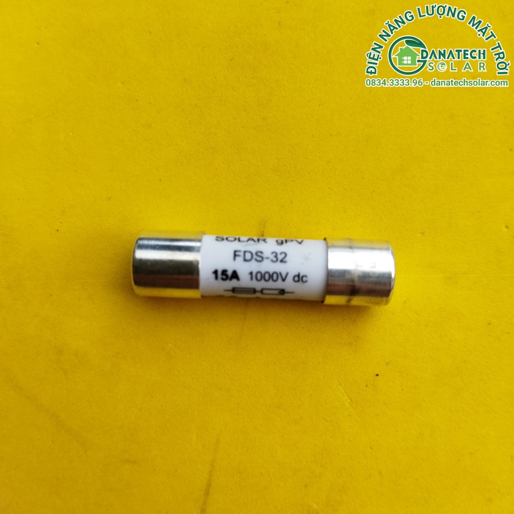 Cầu chì DC 1000V 15A | FDS-32 hãng FEEO