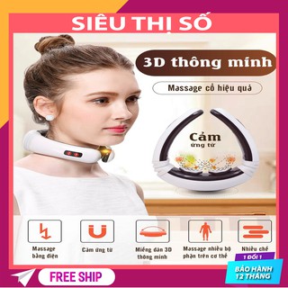 Máy massage trị liệu cổ vai gáy KL5830, massage xung điện từ trường cân bằng âm dương cao cấp