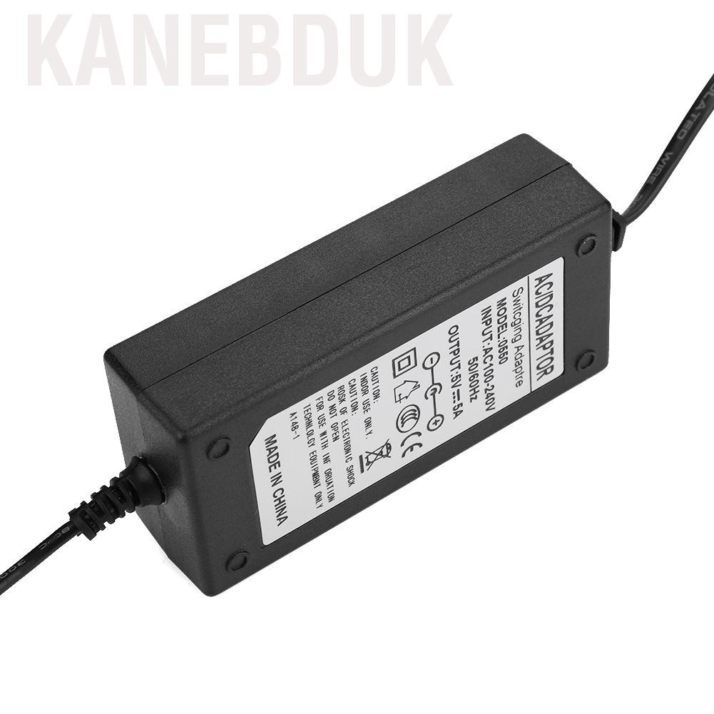 Kanebduk AC 100-240V To 24V/12V/5V 2A/4A/5A/6A Power Supply Adapter US Plug LED Strip CS